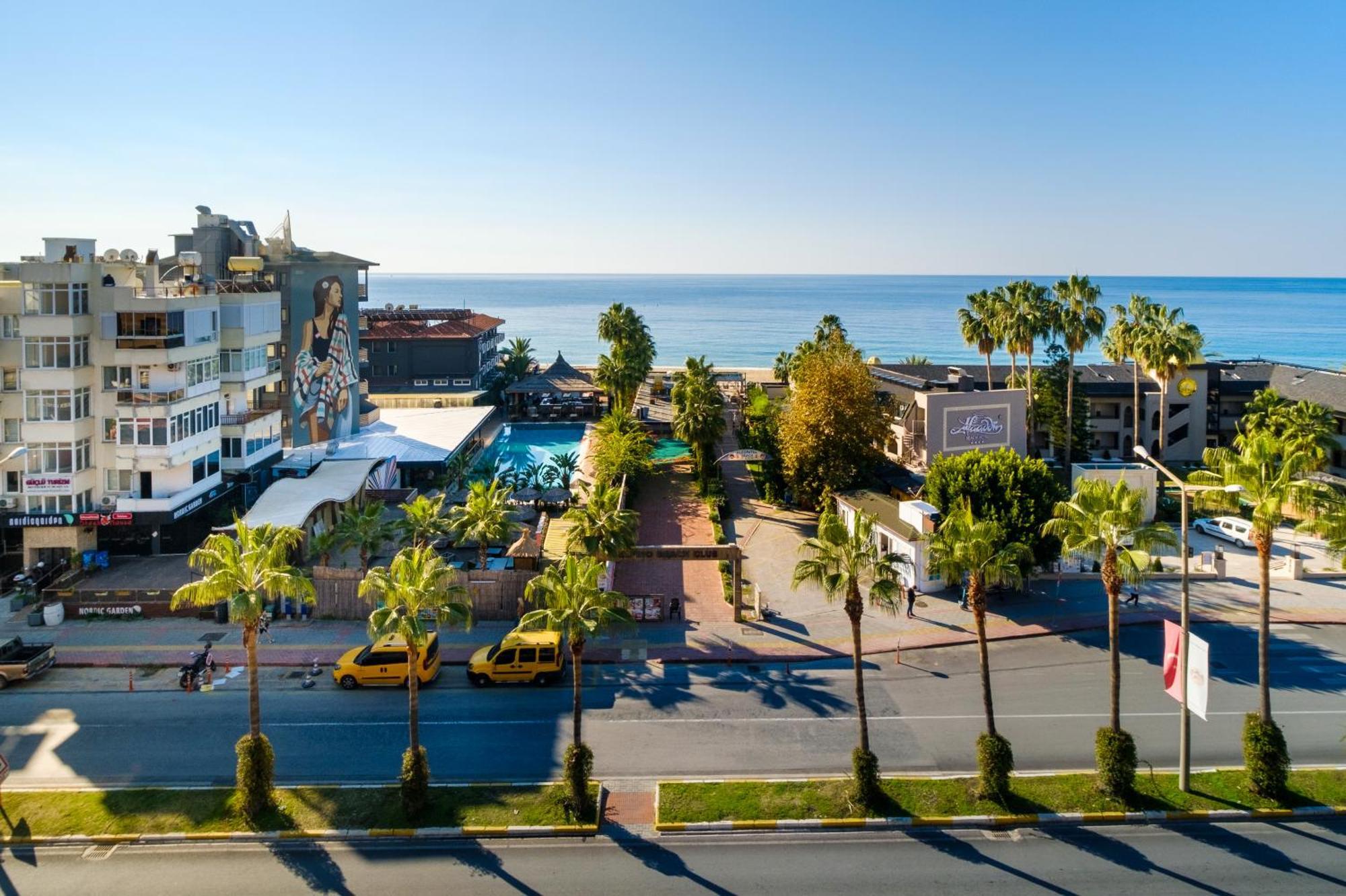 Delfino Apart Hotel Alanya Eksteriør billede