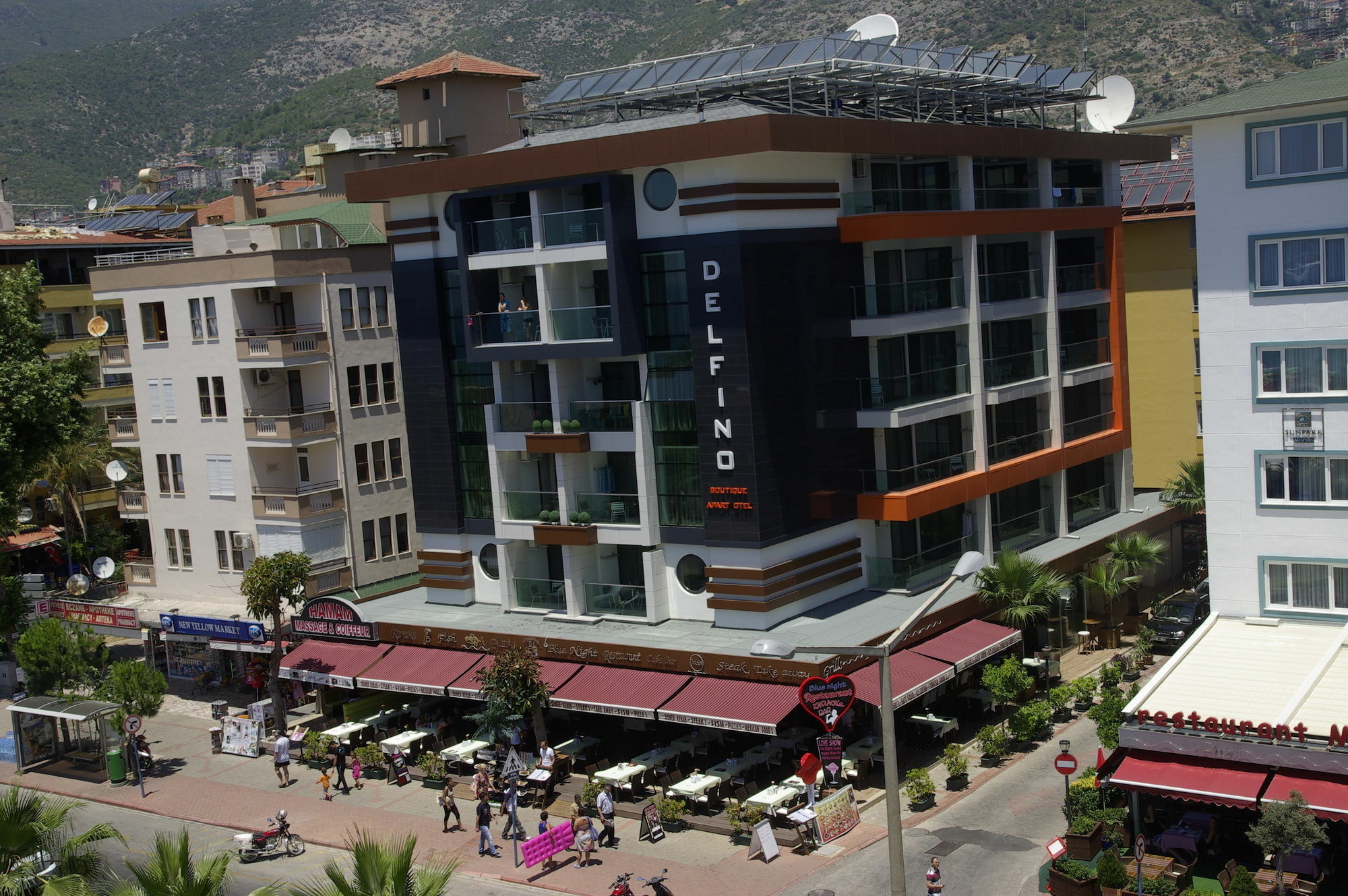 Delfino Apart Hotel Alanya Eksteriør billede